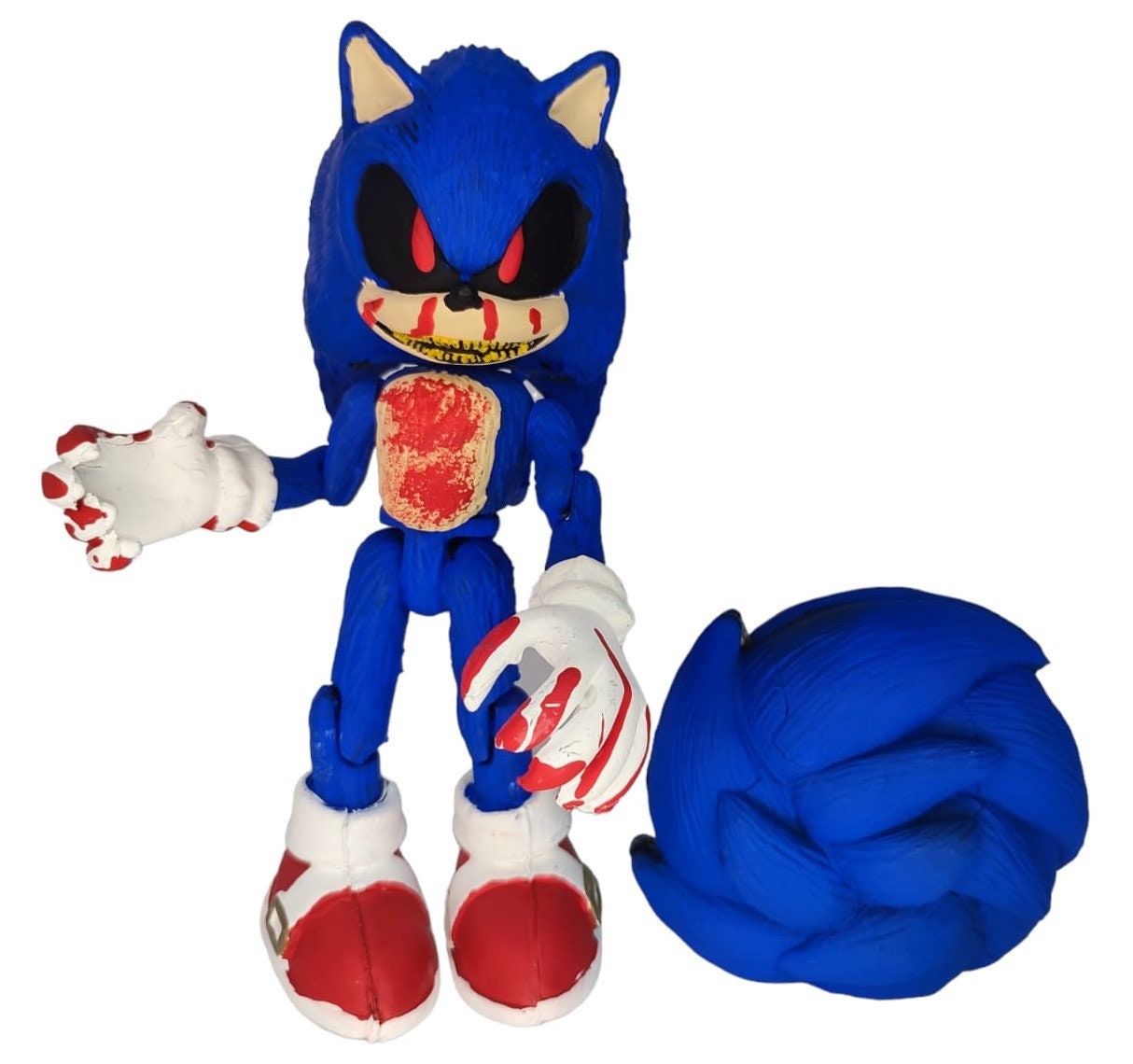 Sonic.Exe baby 4 figure set 3 hard plastic mexican figures