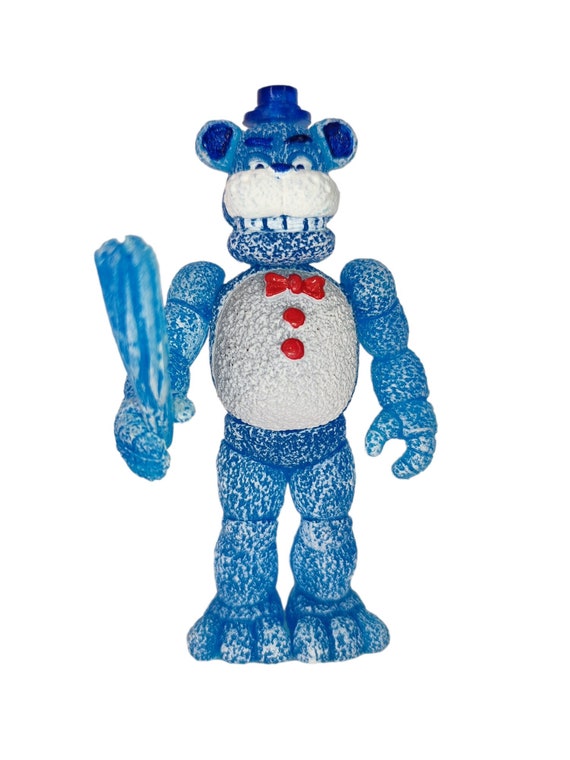 five nights at Freddy's Articulated Freddy Frostbear Action Figure, 5 Inch