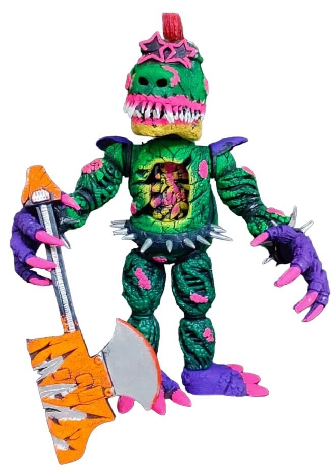 mexican BUNDLE GLAMROCK figure 5.77 FNAF five nights at freddys SECURITY  BREACH