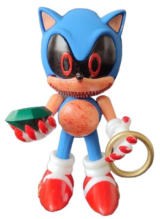 Sonic.Exe baby 4 figure set 3 hard plastic mexican figures