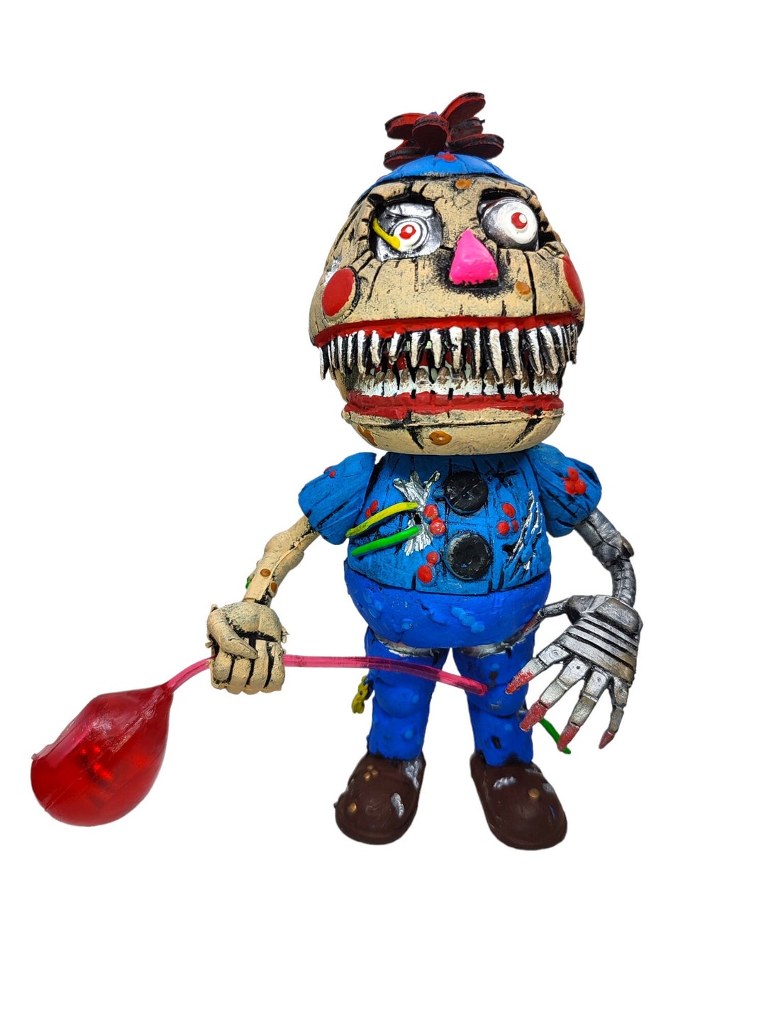 FNAF Bonnie blue 8 hard plastic mexican toy figure Five Nights At