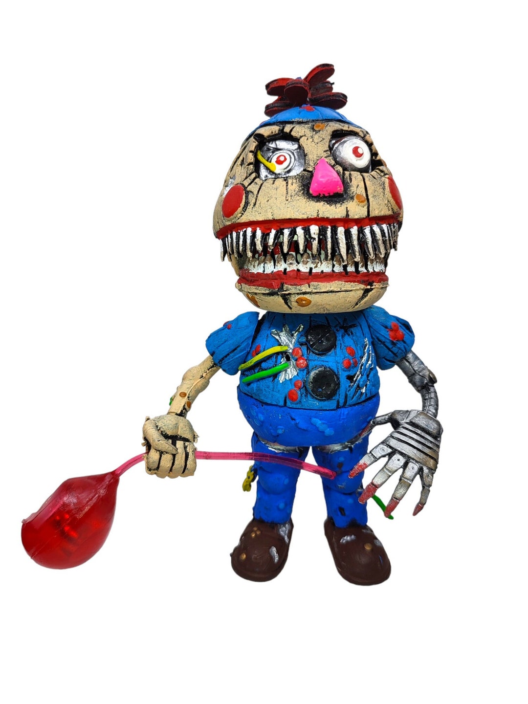 GLAMROCK FREDDY FIGURE 9 FNAF Five Nights At Freddy's SECURITY BREACH  MEXICAN