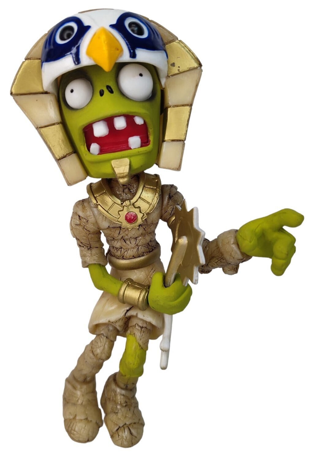 Zombie Plants Vs Zombies 7 hard plastic Mexican action toy figure PVZ w  lights