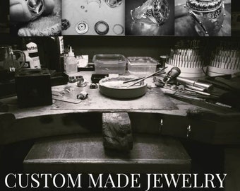 Bijoux sur mesure, bijoux artisanaux avec pierres de naissance, fabricant de bijoux sur mesure, bagues de fiançailles personnalisées, fabrication de bijoux