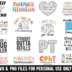 Pharmacy Tech SVG, Pharmacy Tech PNG, Pharmacy Technician PNG, Pharmacy technician Gift, Sublimation png File, Pharmacy Student