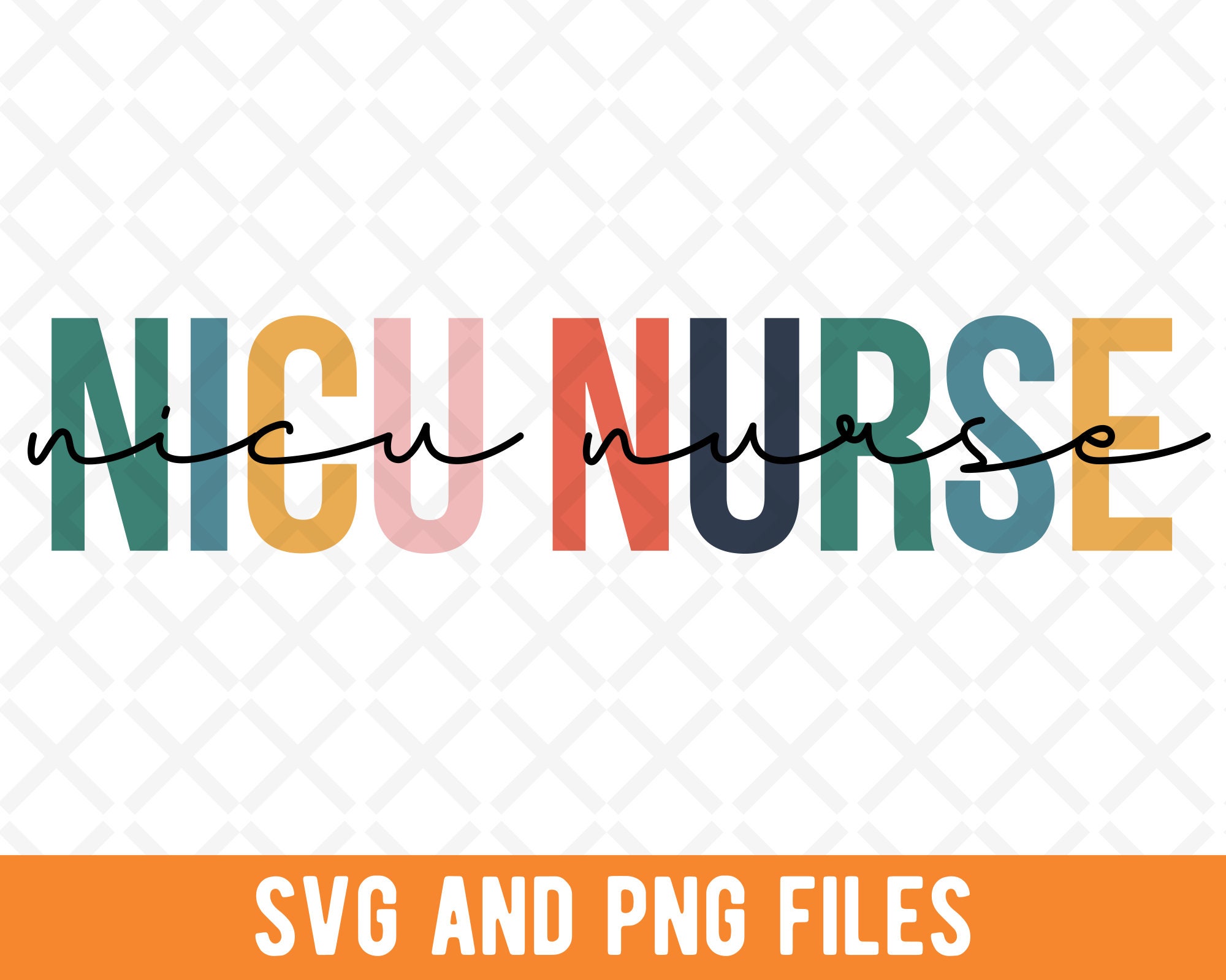 NICU Nurse SVG NICU Nurse Png Neonatal Nurse Nursing Nurse - Etsy