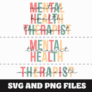 Geestelijke gezondheidstherapeut SVG, geestelijke gezondheidstherapeut PNG, voor geestelijke gezondheidstherapeut, schattige geestelijke gezondheidstherapeut