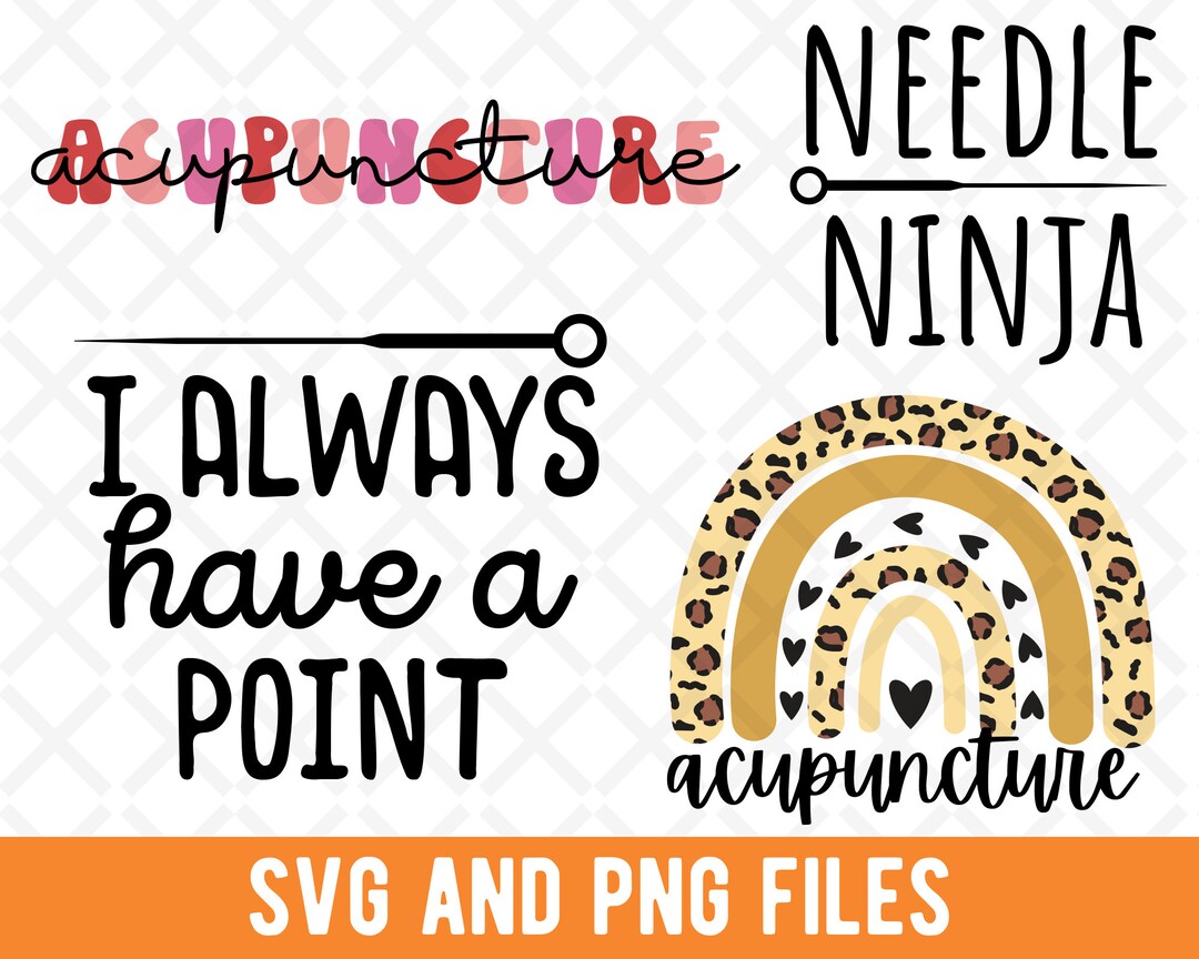 Acupuncture SVG Acupuncture PNG Acupuncturist Future Etsy