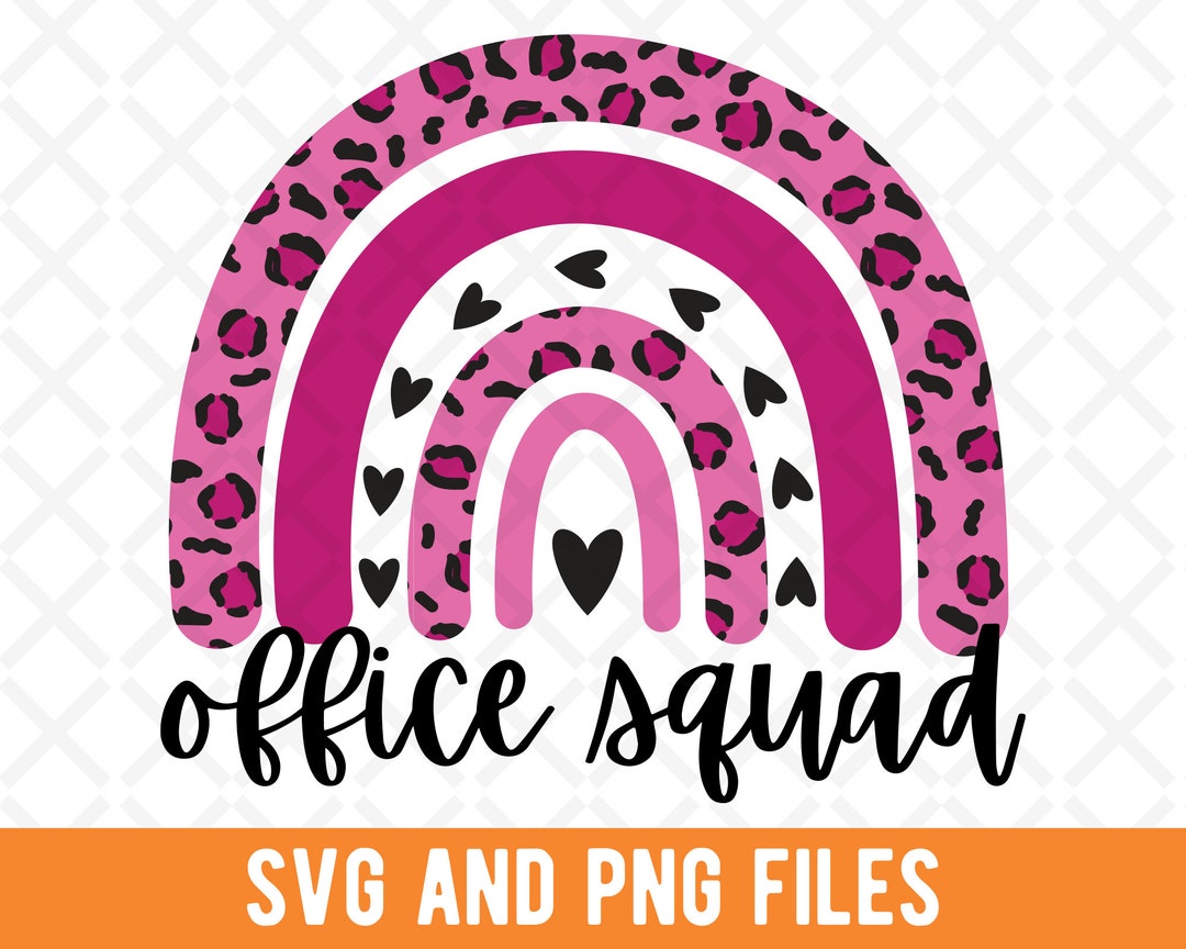 Office Squad SVG, Office Squad PNG, Office Staff Appreciation Gift, for