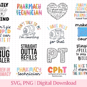 Apothekentechniker SVG, Apothekentechniker PNG, Apothekentechniker PNG, Apothekentechniker Geschenk, Sublimation PNG-Datei, ApothekenStudent