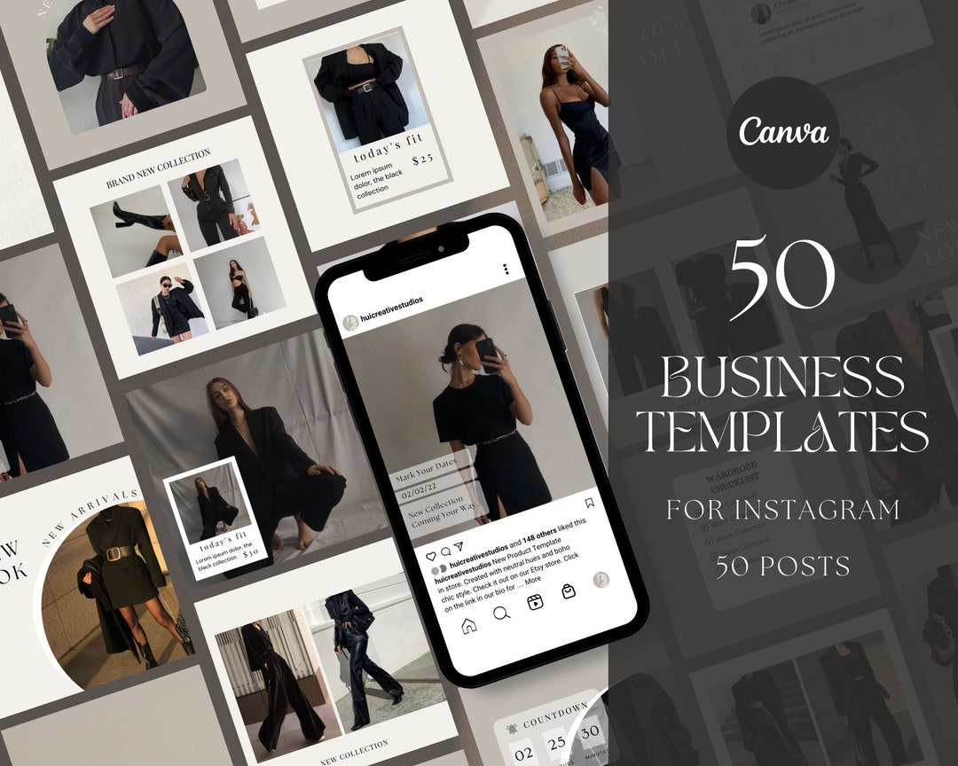 Image result for Canva Instagram Templates for E-commerce Business Online Shop Instagram ...