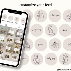 40 Motherhood Instagram Highlight Covers Mom Life Instagram - Etsy