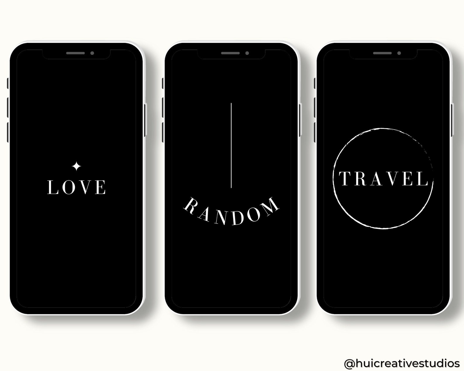 40 Black Instagram Highlight Covers, Minimalist Stories Covers, Black