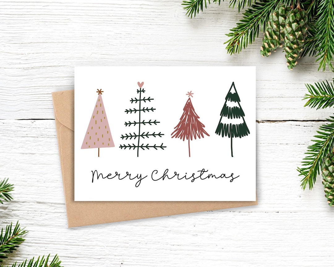 Minimalist Christmas Cards 