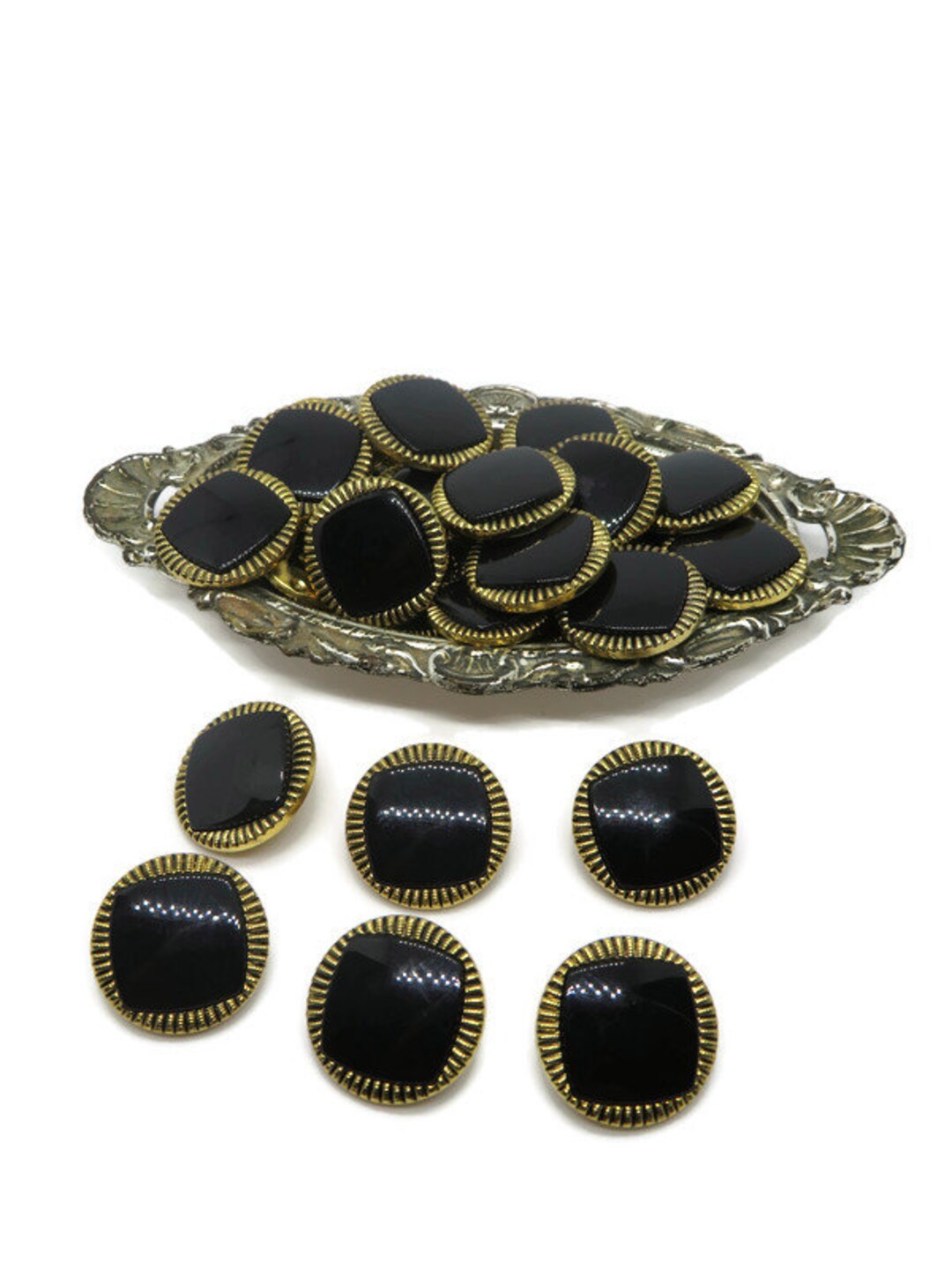 Pack 8 Buttons | Buttons Vintage 90's | 18/15/10mm | Sewing Button ...