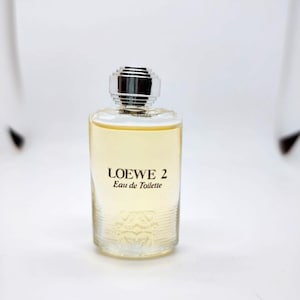 Loewe 2 Eau de Toilette 5 ml Miniatur – Seltenes Vintage-Loewe-Parfüm 5 ml