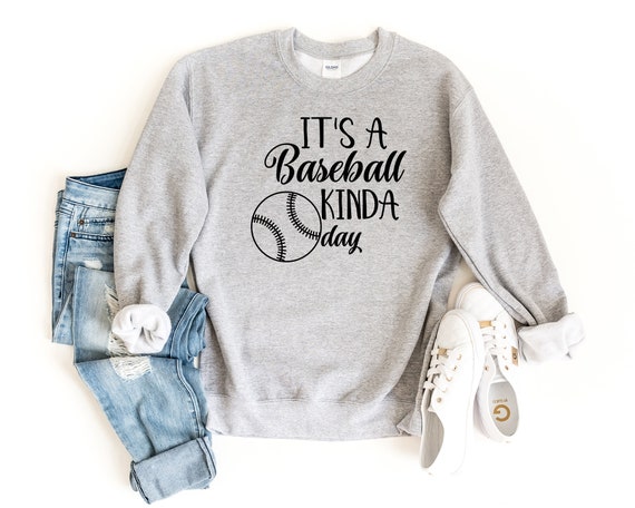 Baseball crewneck hotsell sweatshirt