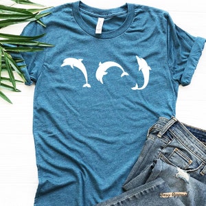 Dolphin Shirt, Dolphin Lover Gift, Dolphin Lover Shirt, Dolphin T-shirt, Miami Dolphins Shirt, Animal Lover Shirt, Save The Dolphins