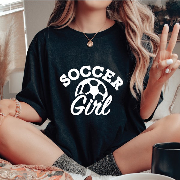 Soccer Girl Shirt, Soccer lover girl gift, Girls Soccer Gifts, Soccer Gift For Girl, Soccer Lover Shirt for Girl, Soccer Princess Shirt,