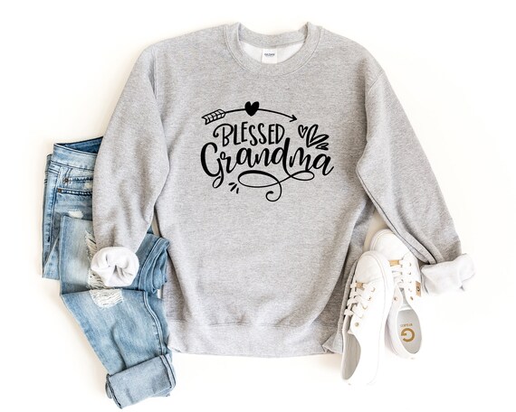 Blessed grandma sweatshirt deals
