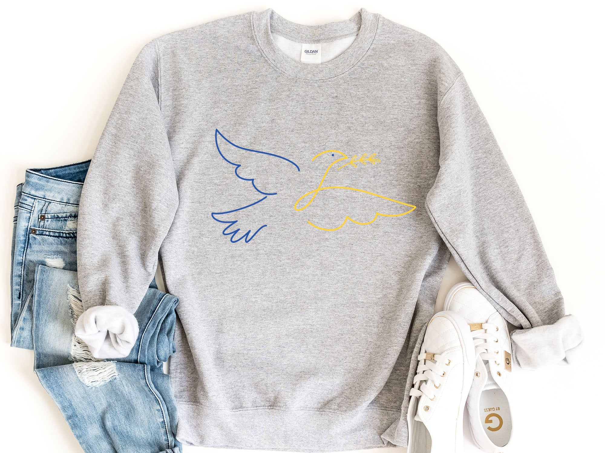 Ukraine Sweater - Etsy