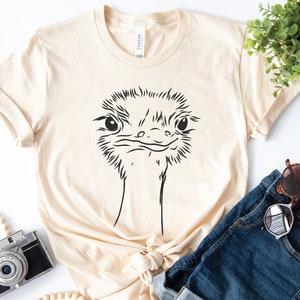 Ostrict Shirt, Cute Ostrict Tshirt, Bird Lover Gift, Ostrict Lovers Shirt, Zoo Shirt, Ostrict Shirts, Animal Lover Gift