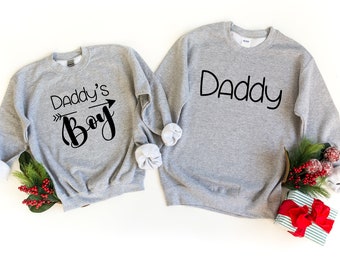 Daddy and Me Sweater - Etsy UK