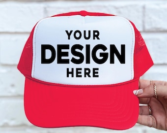 Custom Logo Trucker Hat: Personalized Team Cap - Breathable Mesh