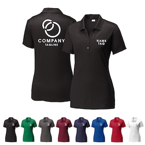 Breathable Golf Polo Shirt - Lightweight with Custom Logo