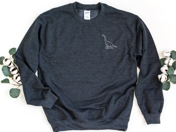 Brontosaurus sweatshirt hotsell