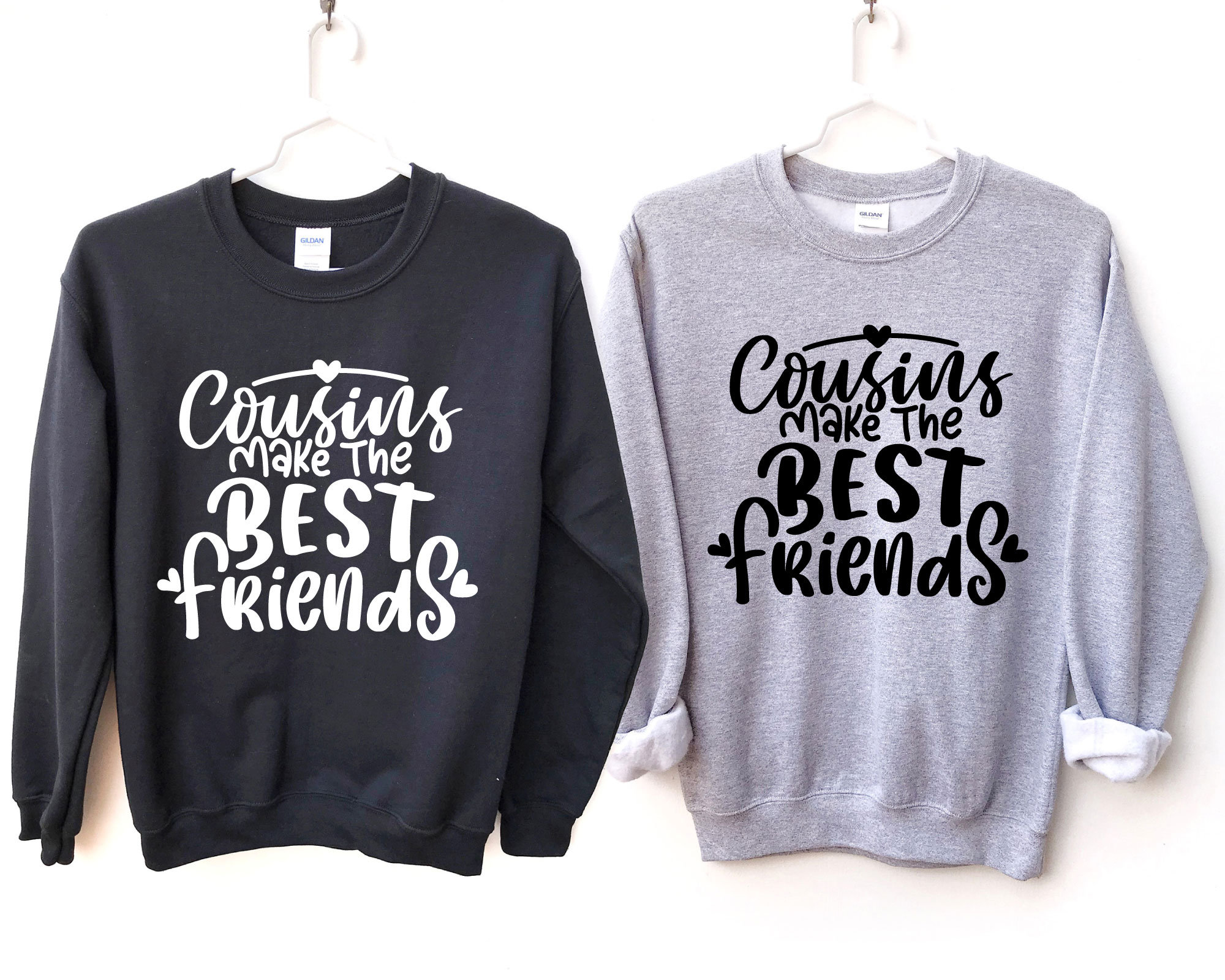 Cousins Make the Best Friends Sweatshirt Cousins Sweatshirt - Etsy