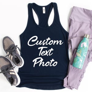 トップス words graphics tunk top 新品本物 Tank Tops With Words - Etsy トップス - トップス