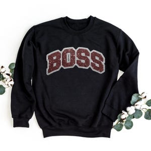 Personalisiertes Glitzer-Sweatshirt für Frauen – Perfektes Geburtstags-, Weihnachts- oder Brautjungfern-Geschenk – mit persönlichem Schimmer