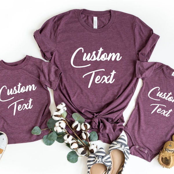 Personalized T-shirt, Custom Shirt Printing, Custom T-Shirts, Personalized , Women, Mother, oversize custom shirt