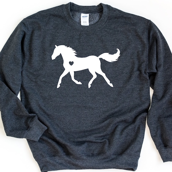 Horse Knitted Sweatshirt