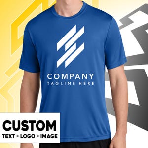 Camiseta personalizada de secado rápido: camiseta deportiva transpirable que absorbe la humedad.