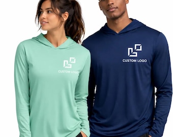 Sudadera con capucha personalizada para entrenar: secado rápido, transpirable, protección UV.