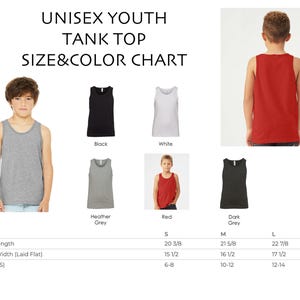 Gepersonaliseerde custom tanktop (voor- en achterkant) afbeelding 5