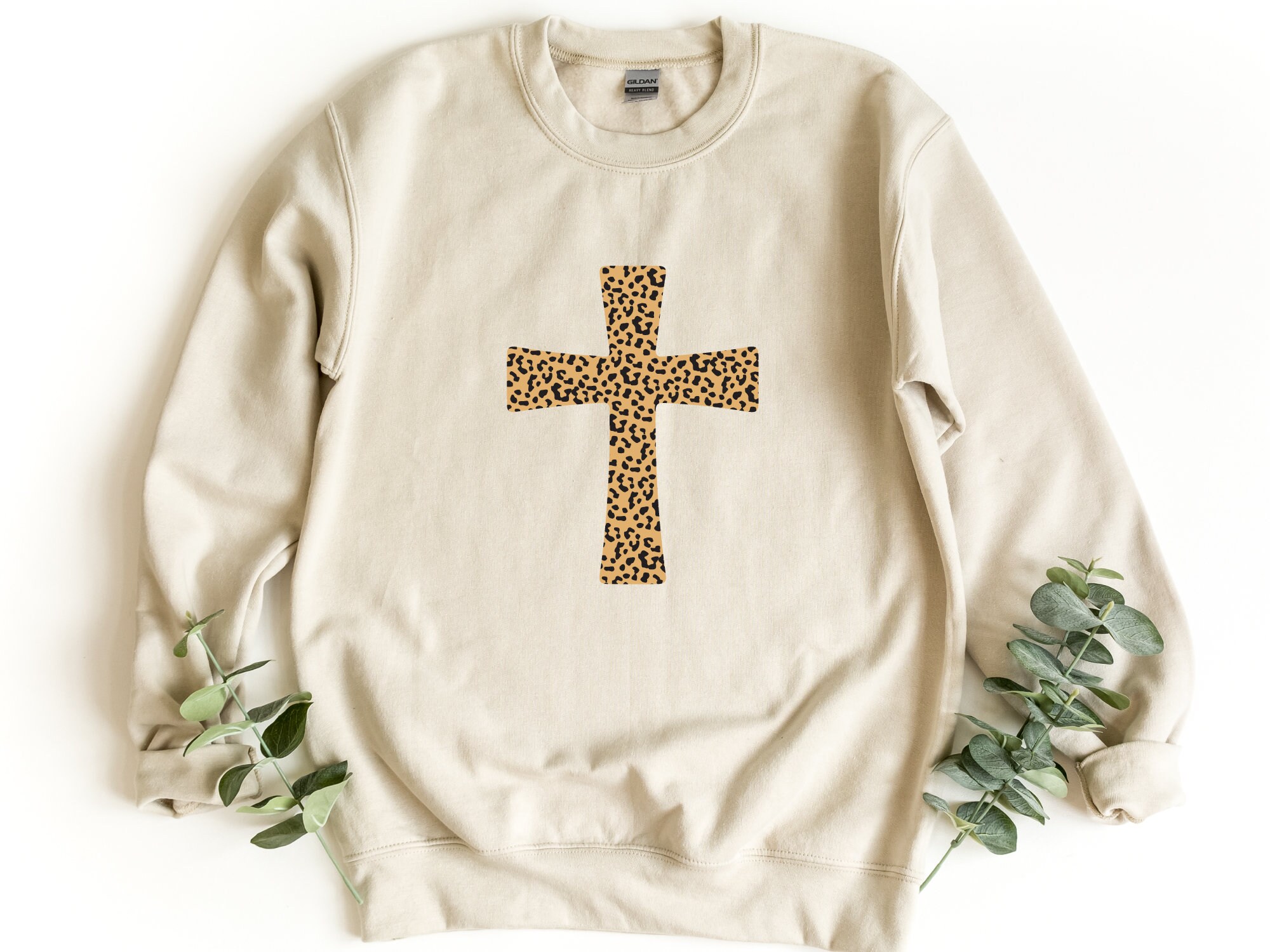 Cross Sweatshirt - Etsy