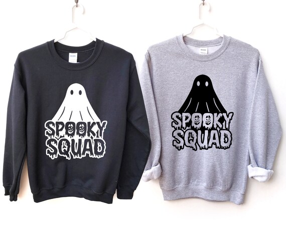 Spooky Squad Sweashirt, Halloween Matching Sweatshirt, Halloween Sweatshirt, Gift For Halloween, Spooky Season Sweat, Halloween Family Sweat