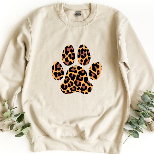Paw Print Sweatshirt Etsy