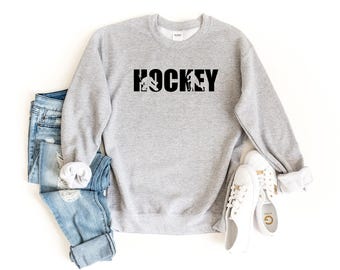Felpa da hockey, Maglione da hockey su ghiaccio, Felpa da giocatore di hockey, Regali di hockey, Pullover per allenatore di hockey, Regalo per amante dell'hockey
