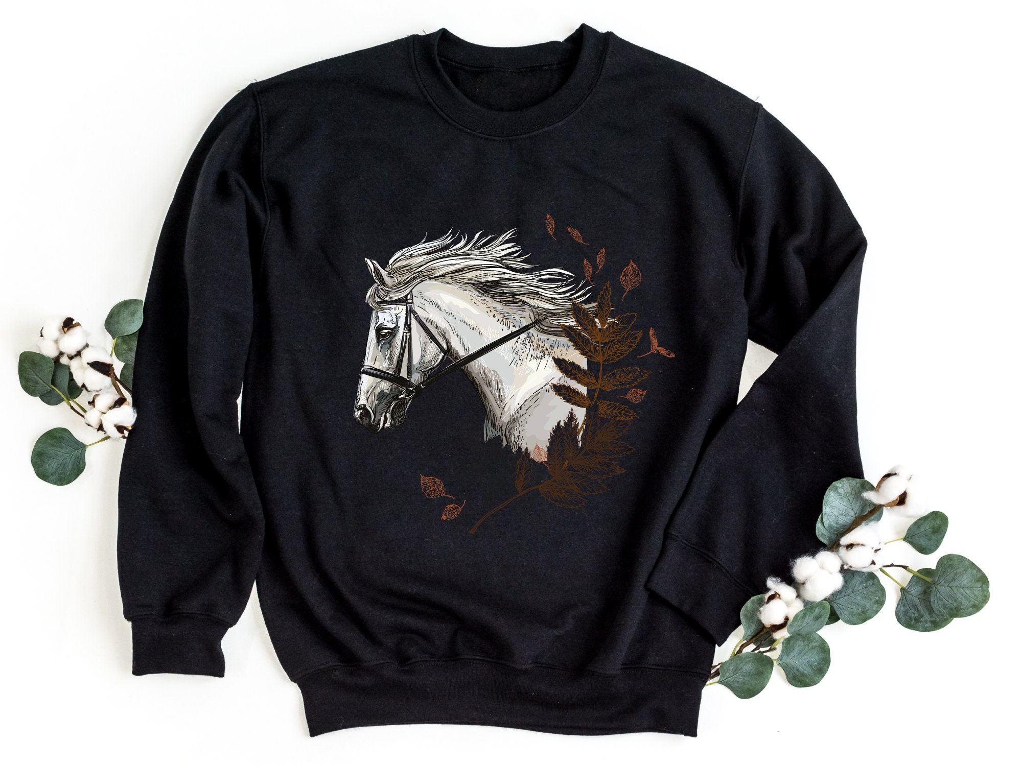 [GRAVER]★FAST HORSE SWEATSHIRT The Great - The College Sweatshirt