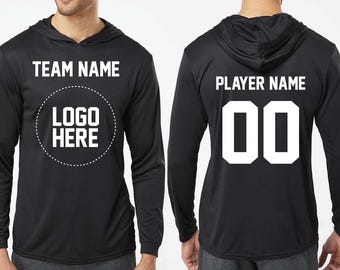 Custom Long Sleeve Hoodie: Lightweight, Quick-Dry, UV Protection