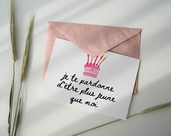 Carte Humoristique Etsy Carte Humoristique Etsy