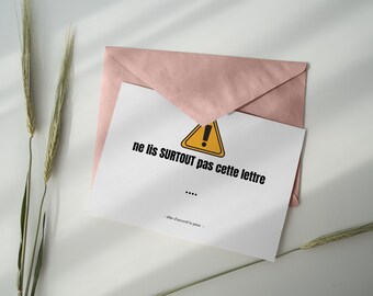 Carte Humoristique Etsy