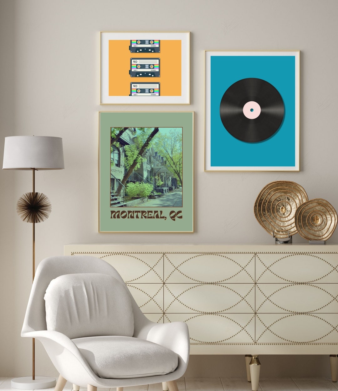 Montreal Wall Art Large Printable Art Poster, Montreal Art Print