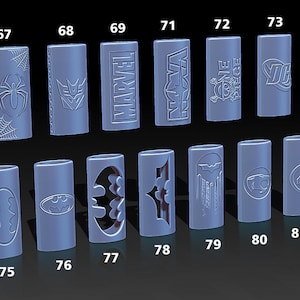 Comics, Anime, Superhero Lighter Cases