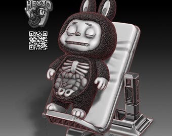 ラブブ - 3Dプリント - 人形 - Etsy 日本