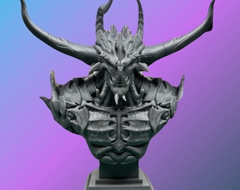 Resin Printed 3D Bust of Baran from “Solo Leveling” - Anime – High-Detail 12K Collectible Figure